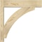Ekena Millwork Thorton Block Rough Sawn Outlooker, Douglas Fir, 6"W x 24"D x 24"H OUT06X24X24THR05RDF - alternate 3